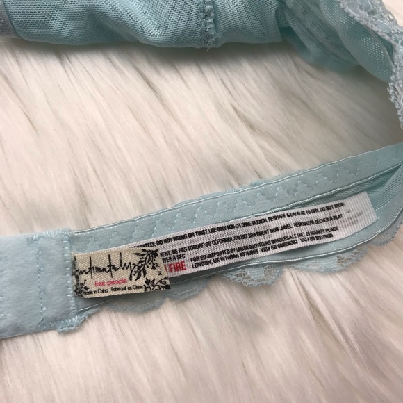 Free People Lace Halter Bralette Size Medium - Picture 3 of 4
